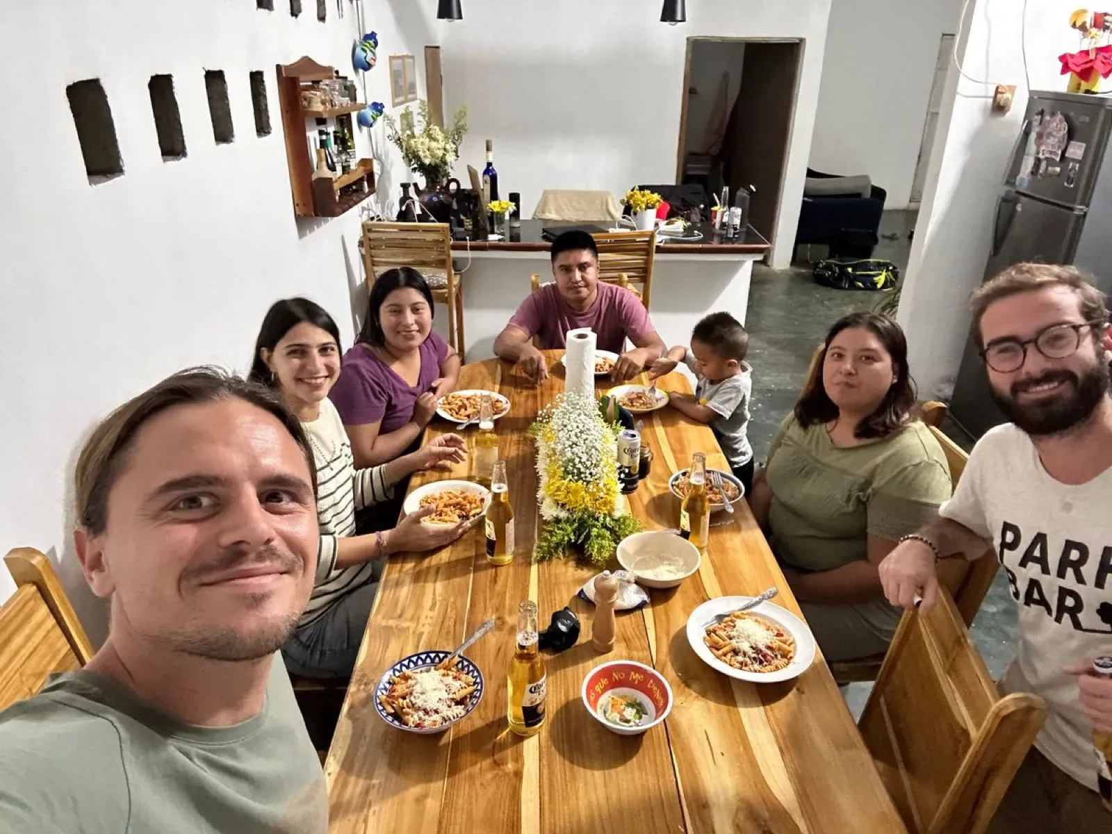 The lunch where Comparte was born, 2018